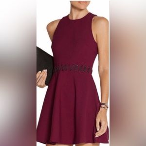 Elizabeth and James Black Cherry Dress